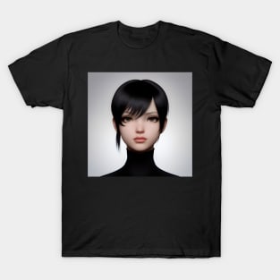 anime girl manga T-Shirt